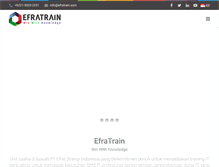 Tablet Screenshot of efratrain.com